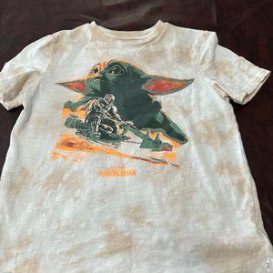 Boys Gap medium Baby Yoda short sleeve tee